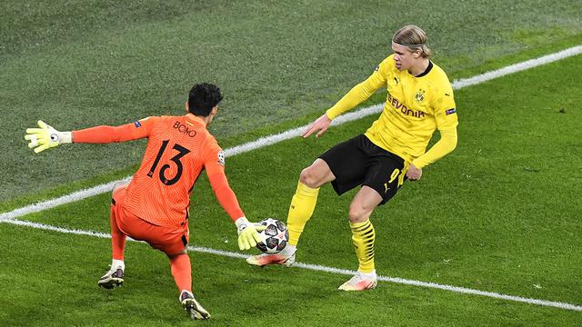 FOTO: Erling Haaland Ukir Rekor, Borussia Dortmund Melaju ke Perempat Final Liga Champions