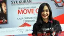 Richa Novischa saat menghadiri acara syukuran film "Move On" di Casa Grande Kota Kasablanka, Jakarta, Senin (2/2/2015). (Liputan6.com/Panji Diksana) 