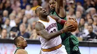 LeBron Nyaris Triple Double, Cavs Sikat Celtics