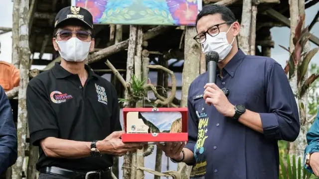 Masuk 50 Besar Desa Wisata Terbaik 2021, Menparekraf Dukung Penguatan Digitalisasi di  Desa Saribu Gonjong Sumbar