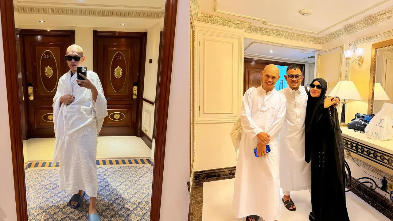 Potret Penampilan Wanda Hara Saat Umrah