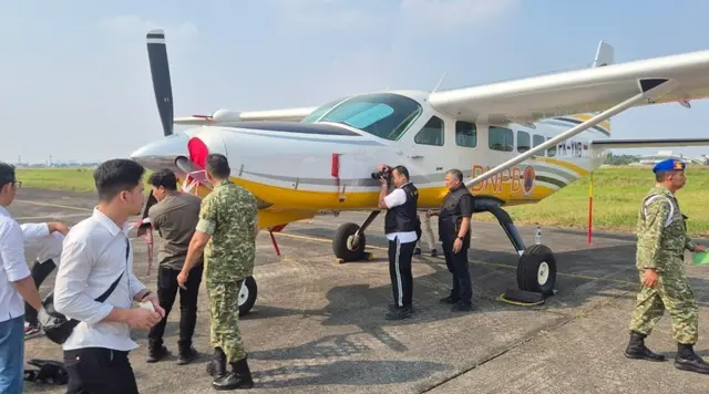 Pesawat Sitaan Kejagung Masih Pakai Stiker BNPB, Begini Penjelasannya