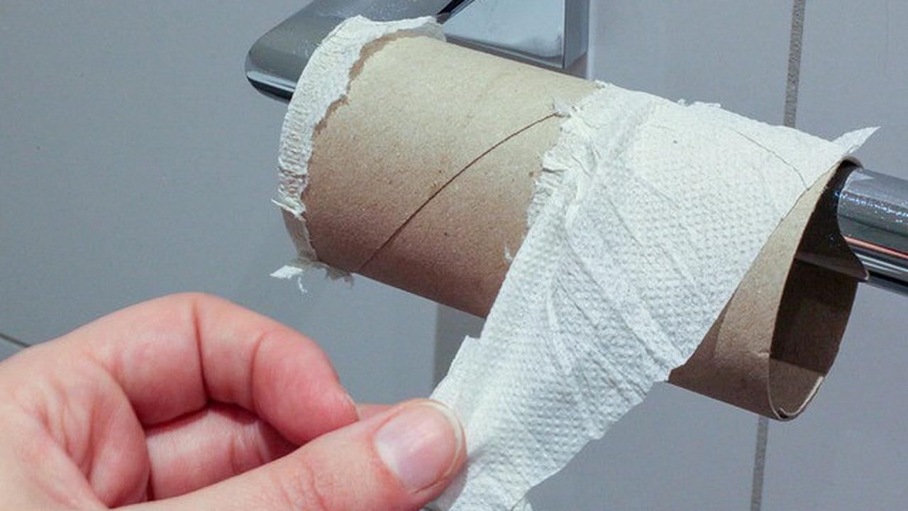 Ilustrasi tisu toilet