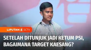 Kaesang Pangarep, Ketua Umum Partai Solidaritas Indonesia, PSI, menegaskan langkah awal kepemimpinannya fokus meraup suara di pemilu 2024. Terkait arah politik partai yang dipimpinnya, Kaesang mengaku masih harus mendengar suara para pengurus dan kad...