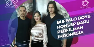 Lain dari film biasanya, Ini Konsep berwarna film Buffalo Boys