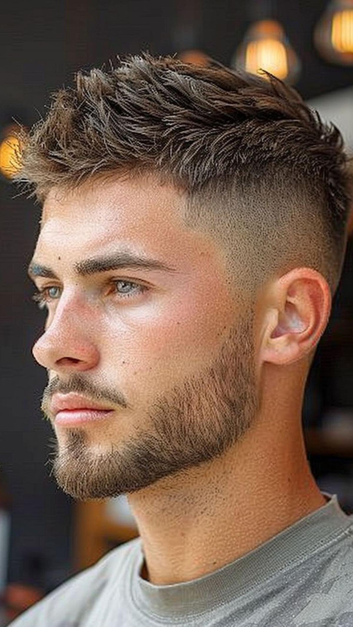 <b>Model Rambut Textured Crop</b>