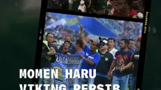 Merinding. Viking Persib dan Jakmania berkumpul di Bandung, doa bersama dan juga salat gaib digeral untuk korban teman-teman dan saudara yang menjadi korban Tragedi Kanjuruhan.