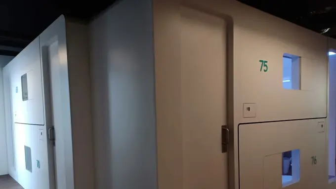 Hotel kapsul Bobobox di Jakarta