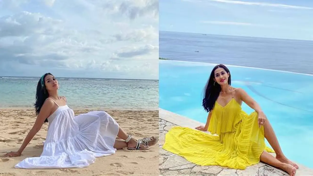 Sudah Berusia 51 Tahun, Ini 7 Potret Diah Permatasari di Pantai yang Selalu Menawan