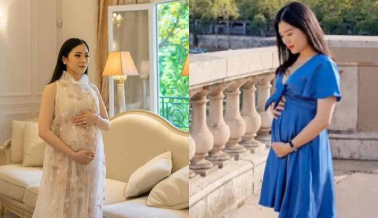 <p>Jessica juga tampil dengan dress panjang halter neck warna putih. Namun, Valencia masih mengenakan mini dress yang dipadukan sepatu coklatnya. [@valenciatanoe/jessicatanoe]</p>