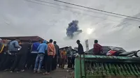 Puluhan pendaki Gunung Marapi masih terjebak di kawasan pendakian usai gunung tersebut meletus hebat pada Minggu (3/12/2023). (Liputan6.com/ Novia Harlina)