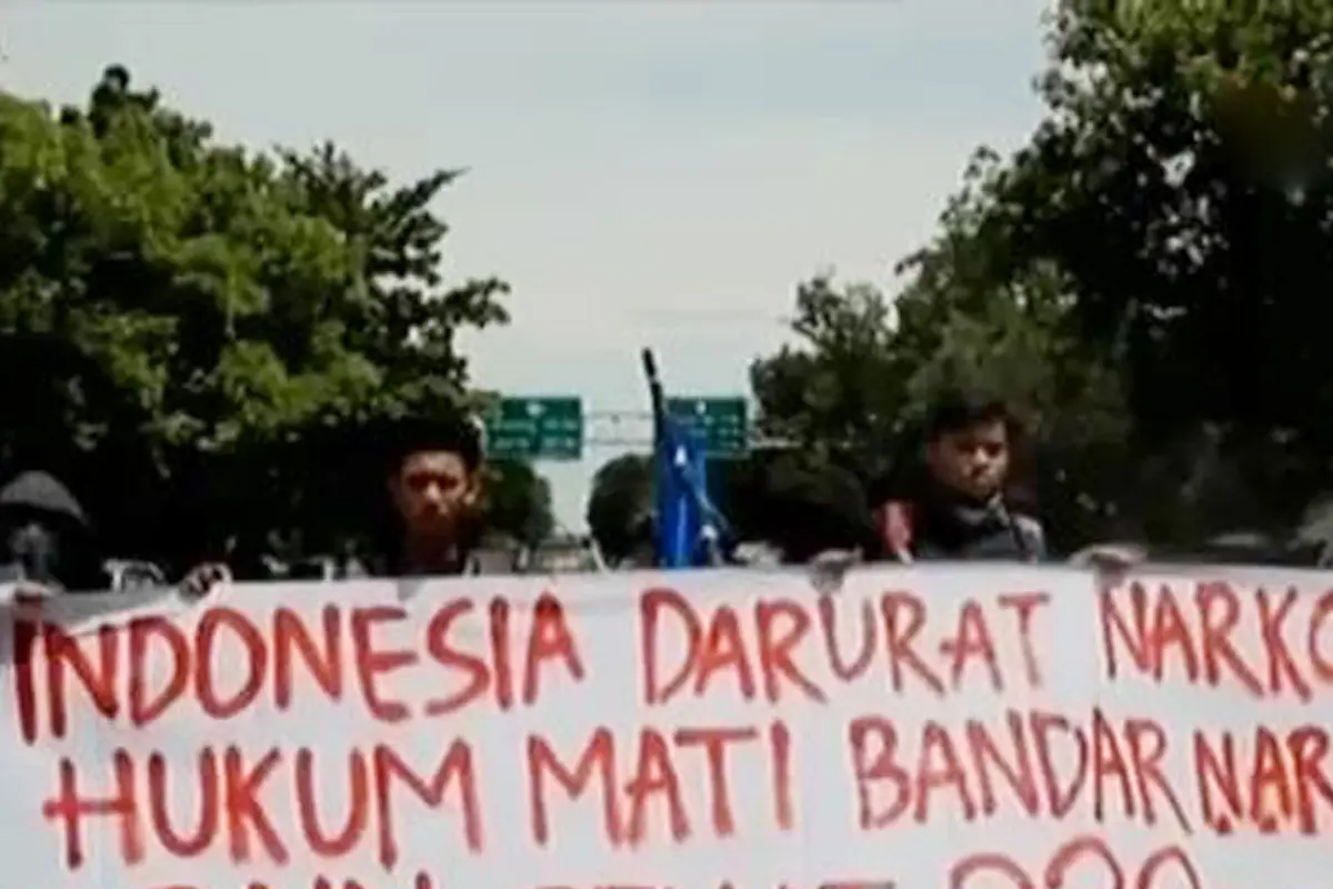 Demo Kasus Narkoba 