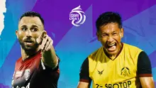 BRI Liga 1 - Ilija Spasojevic Vs Yandi Sofyan - Bali United Vs Persikabo 1973 (Bola.com/Adreanus Titus)