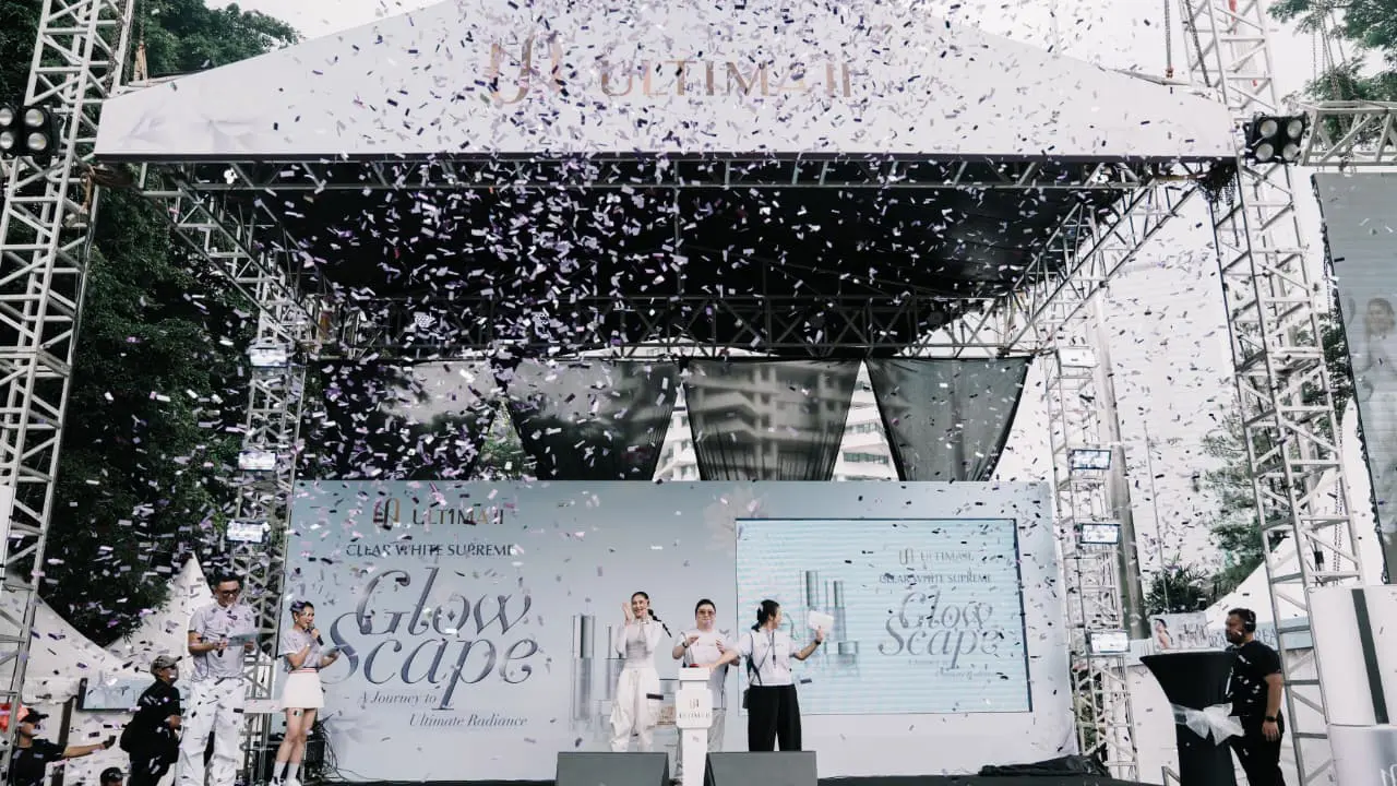ULTIMA II Hadirkan Glow Scape, Festival Beauty & Active Lifestyle, Rayakan Relaunch Clear White Supreme Series