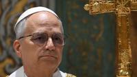 Intip perbedaan busana Paus Leo XIV dan Paus Fransiskus saat terpilih (@vaticannews)p