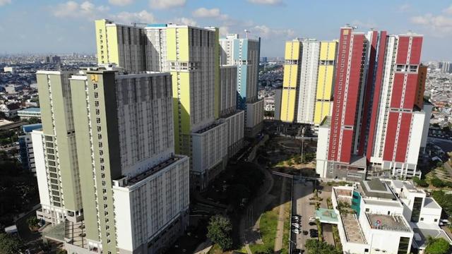 Kementerian PUPR siap menerima kembali pengelolaan Rumah Susun atau Rusun Wisma Atlet Kemayoran di Jakarta dari BNPB. Wisma Atlet Kemayoran akan dikembalikan fungsinya seperti semula untuk hunian. (Dok Kementerian PUPR)