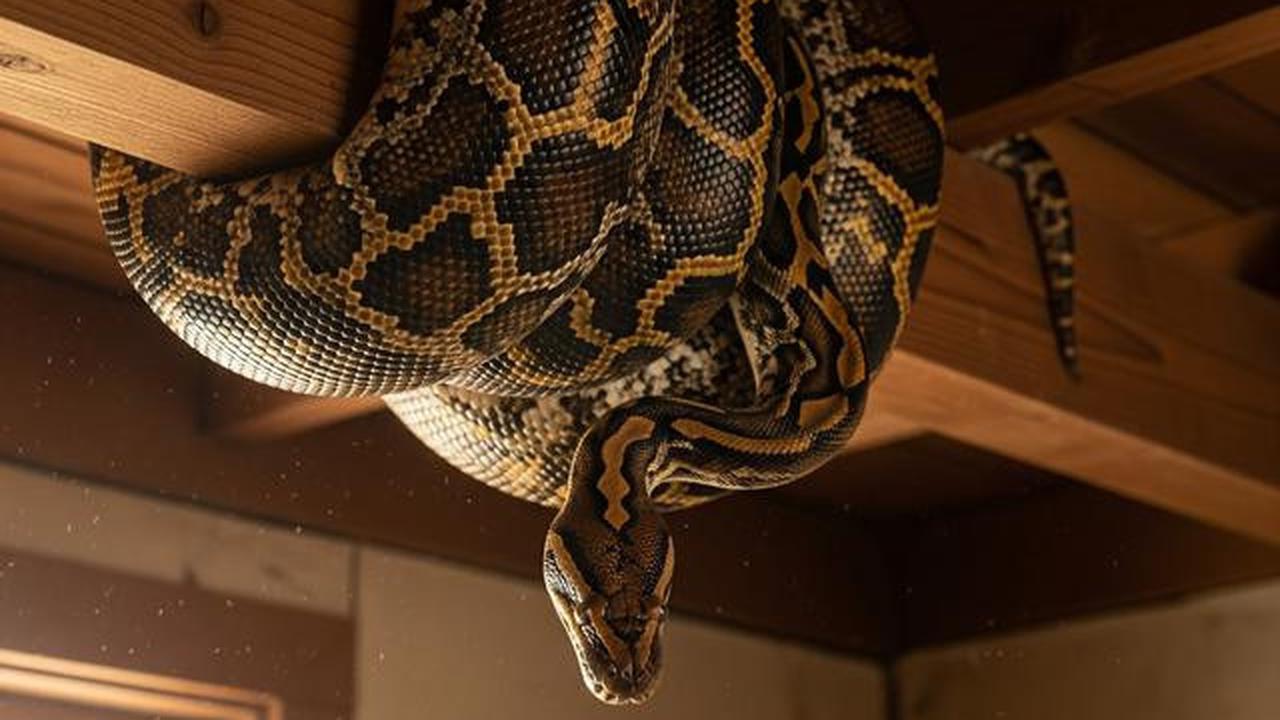 7 Tanda Ular Bersembunyi di Plafon Rumah, Sering Diabaikan Penghuni