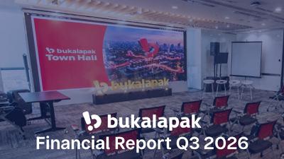Bukalapak Raup Pendapatan Rp 5,6 Triliun Hingga September, Pertahankan Adjusted EBITDA Positif