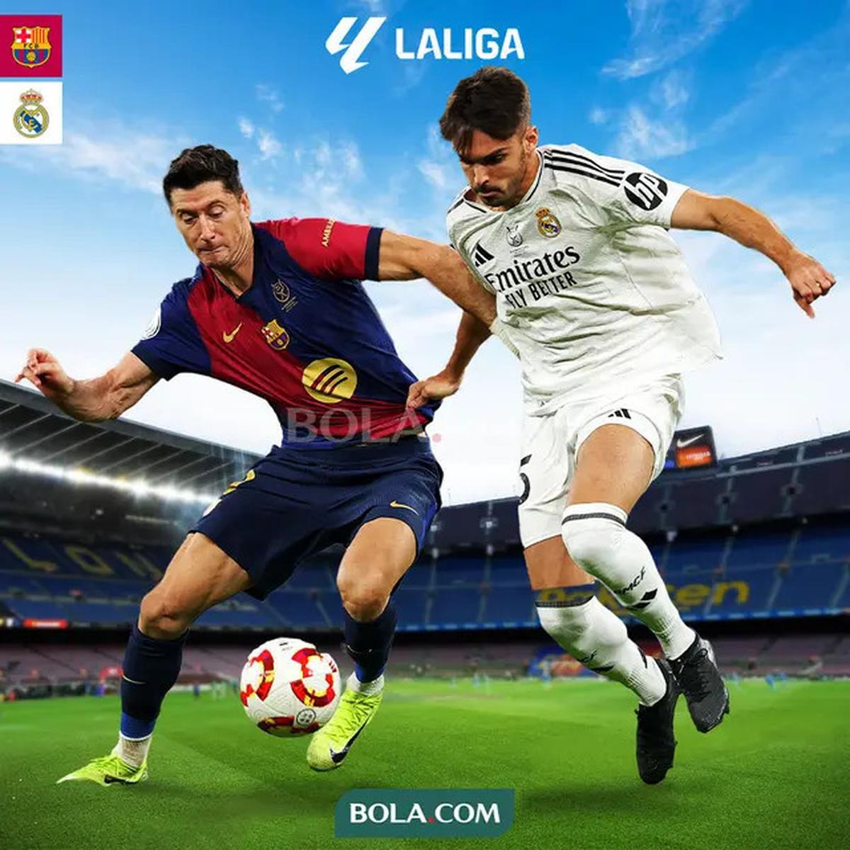 Saksikan Live Streaming Barcelona Vs Real Madrid Malam Ini, Catat Link El Clasico