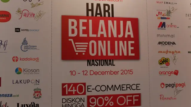 140 e-Commerce Lokal Meriahkan Hari Belanja Online Nasional 2015 