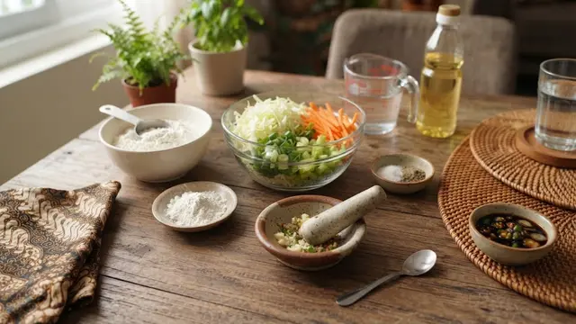 Bahan-Bahan Bakwan Sayur