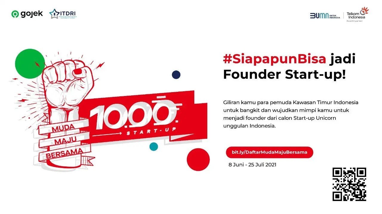 Kolaborasi Telkom CorpU dan Gojek Majukan StartUp di indonesia Timur