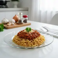 Resep Mi Instan Saus Bolognese (AI generated)