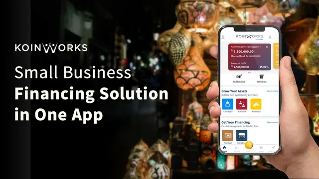 KoinWorks, Small Business Financing Solution in One App.