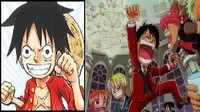 Situs resmi Saikyo Jump milik Shueisha mengumumkan judul manga One Piece yang memiliki desain karakter bergaya cebol.