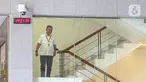 Ketua DPRD DKI Jakarta Prasetyo Edi Marsudi usai menjalani pemeriksaan sebagai saksi di Gedung Merah Putih KPK, Jakarta, Senin (10/4/2023). (Liputan6.com/Faizal Fanani)