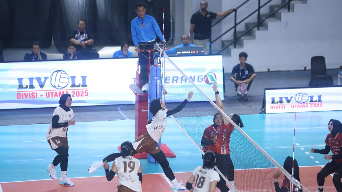 Hasil Livoli Divisi Utama 2025: TNI AL Bungkam Mitra Bank Jateng, Perebutan Tiket Final Four Semakin Panas
