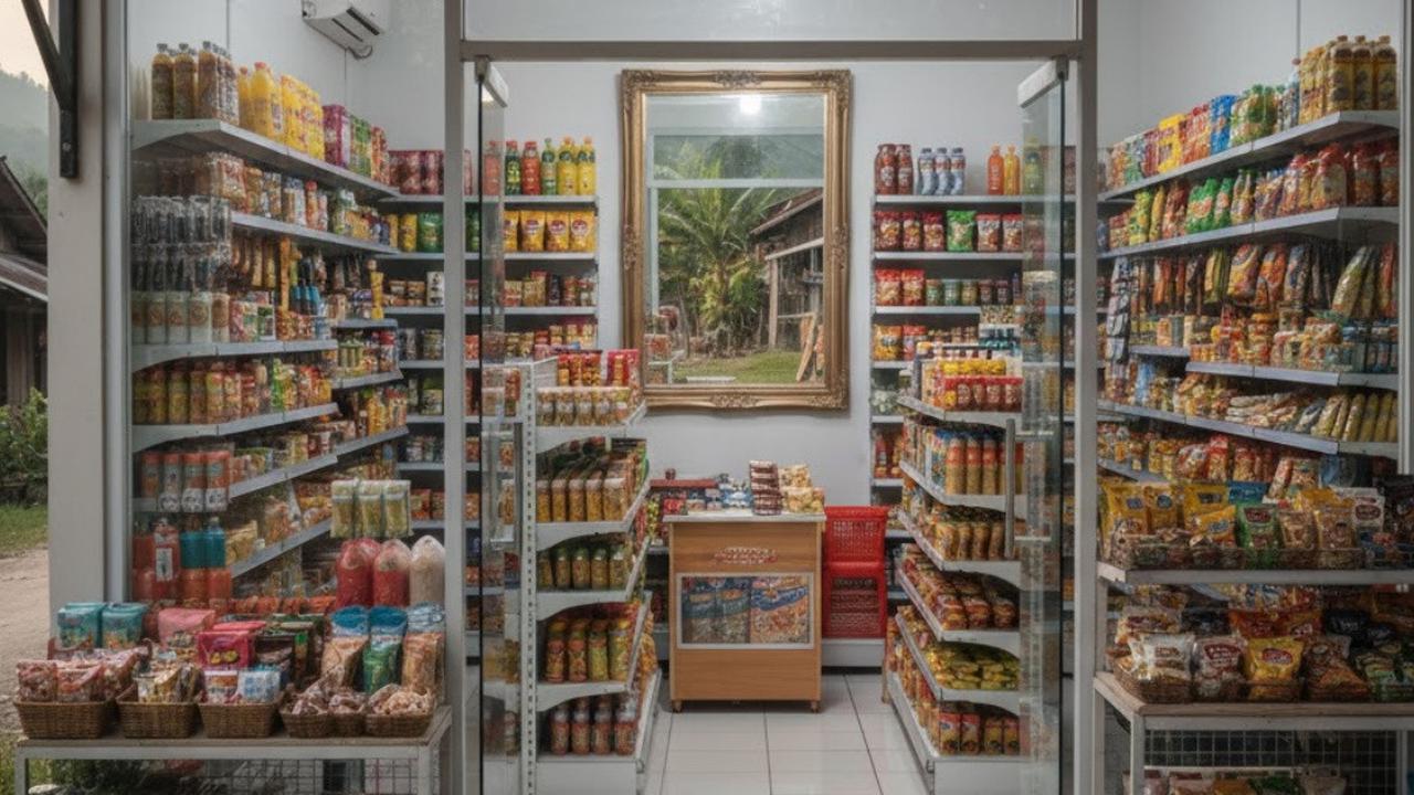 Ilustrasi Mini Market