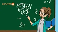 Hari Guru Internasional (Liputan6.com/Trie yas)