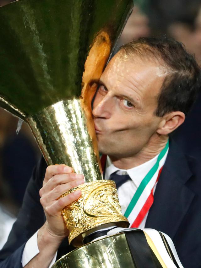 Euforia Pemain Juventus Saat Raih Scudetto