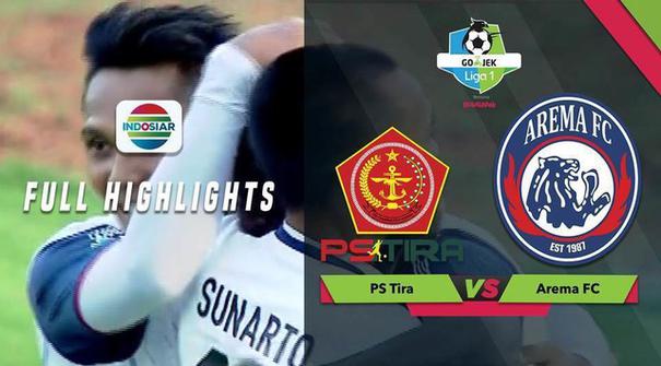Berita video highlights pertandingan PS Tira melawan Arema FC dengan skor akhir 0-1