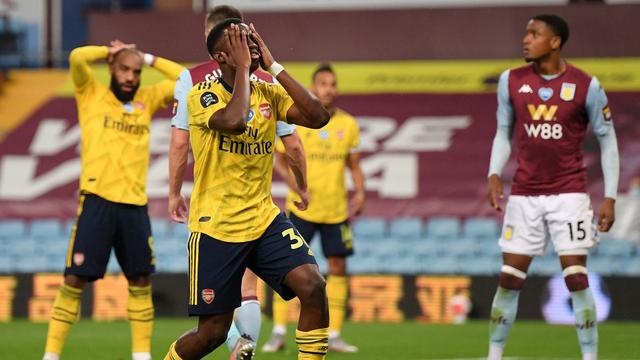 Penyerang Arsenal, Eddie Nketiah.