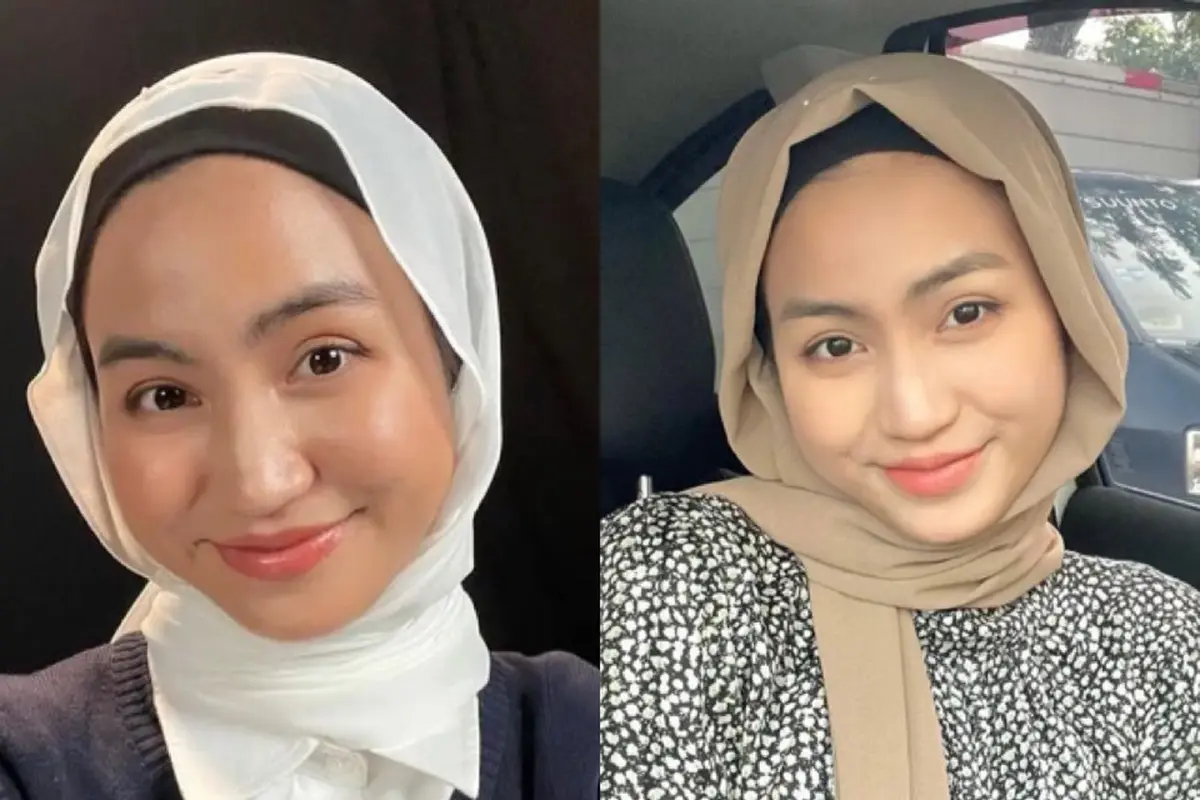 Gaya kerudung Xaviera Putri Clash of Champions