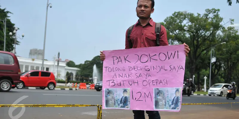 20151120-Miris, Bapak ini Rela Jual Ginjal untuk Biayai Operasi Anak-Jakarta