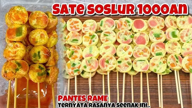 Ide Jualan Sate-Satean Harga Rp 2000an