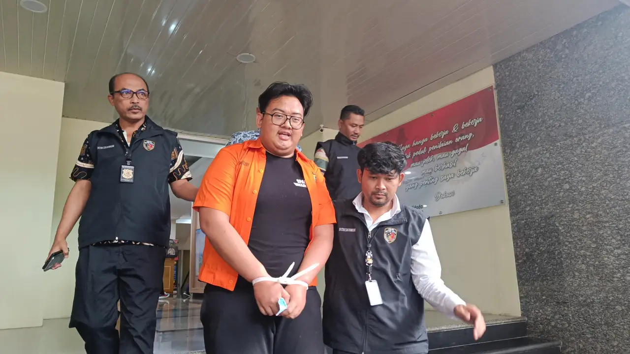 Pelaku pembuat onar di Stasiun Manggarai yang viral di media sosial,  Yudo Andreawan (Sumber: Rahmat Baihaqi/Merdeka.com)