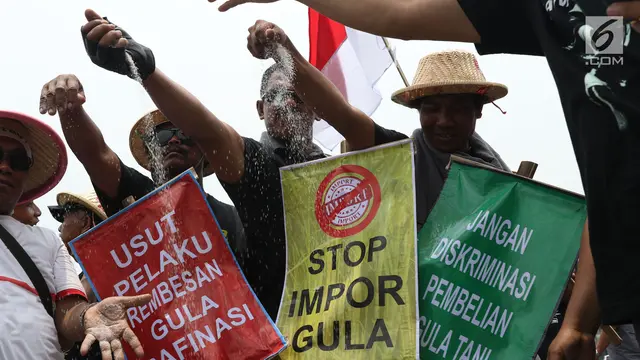 Stop Impor Gula, Petani Tabur Gula Rafinasi