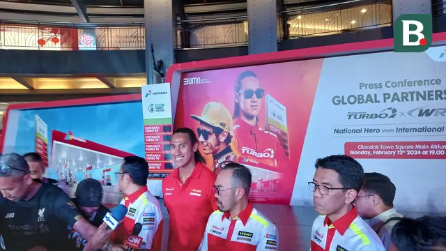 Sean Gelael - Press Conference Global Partner Pertamina