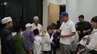 Berbagi Kebahagiaan di Bulan Ramadhan dengan Berbuka Bersama Anak Yatim Piatu.&nbsp; foto: istimewa