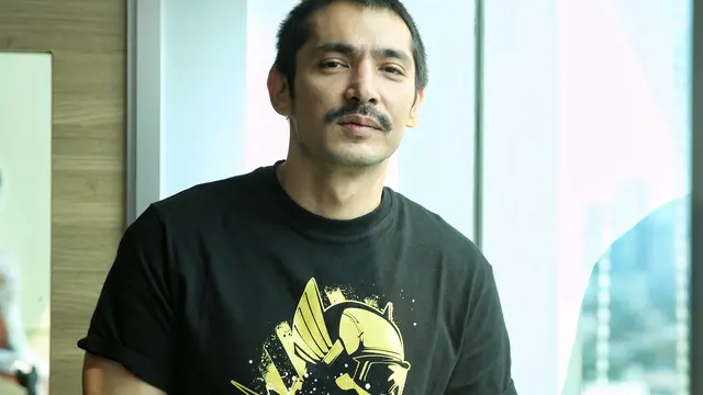 [Fimela] Abimana Aryasatya Visit Film Gundala di Sency