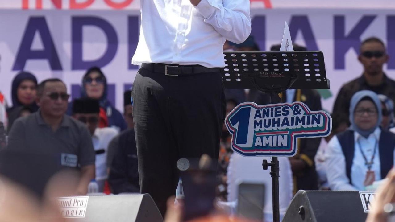 Kampanye Akbar di Ternate, Anies Bicara Indonesia Mengajar