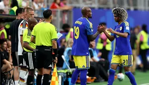 Striker Timnas Curacao di Piala Dunia 2026, Gervane Kastaneer. (Bola.com/Dok.AFP/Molly Darlington / GETTY IMAGES NORTH AMERICA / Getty Images).