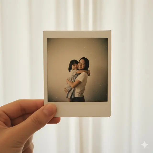 Cara Buat Foto Polaroid Masa Kecil dengan Sekarang di Gemini AI, Lengkap dengan Prompt