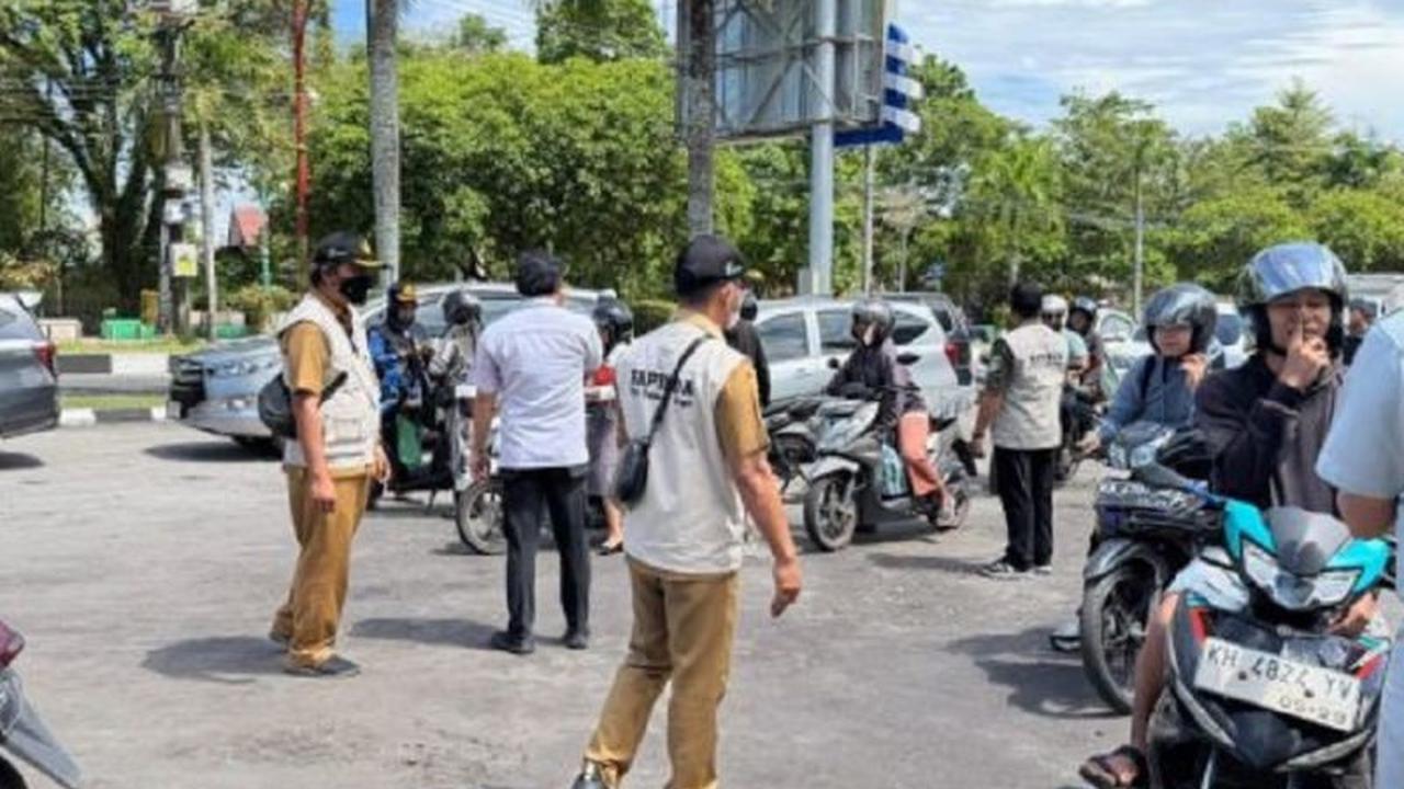 Tahukah Anda? Puluhan Kendaraan Terjaring dalam Operasi Pajak Kendaraan Bapenda Palangka Raya