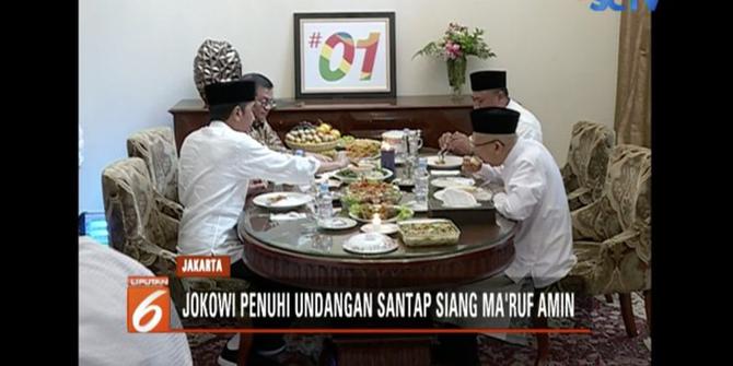 Jokowi Tampik Tuduhan Ma'ruf Amin Tidak Dongkrak Elektabilitas