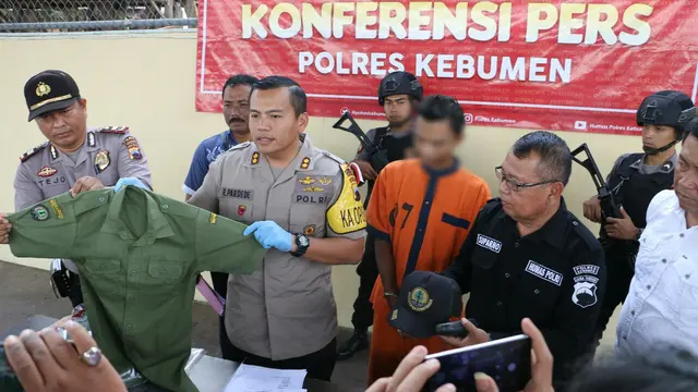 Polisi Kebumen membongkar penipuan rekrutmen PNS KLHK. (Foto: Liputan6.com/Polres Kebumen/Muhamad Ridlo)